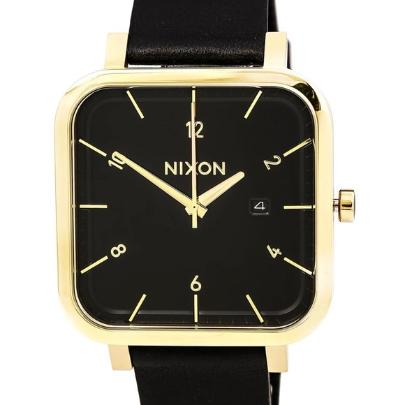 Nixon Other - Nixon The Ragnar 36 Black and Gold Watch